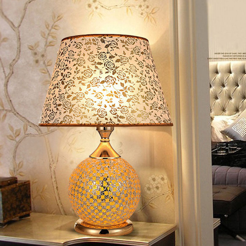 Handcrafted Mosaic Table Lamp - Modern and Traditional