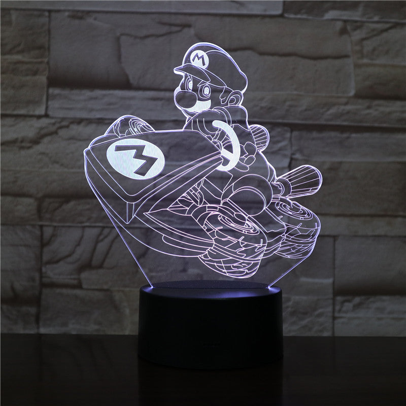 Handcrafted Super Mario 3D Night Light