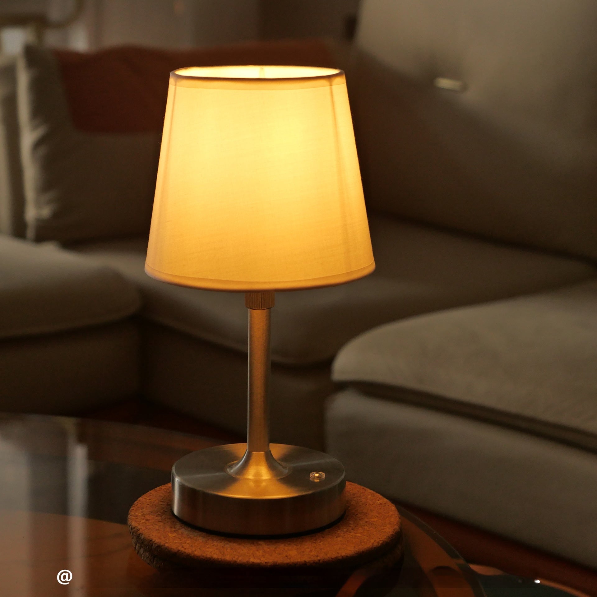 Vintage Fabric Touch Lamp