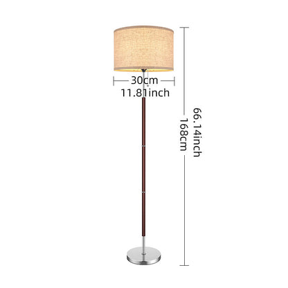 Minimalist American Floor Lamp with Pull Chain Decor
